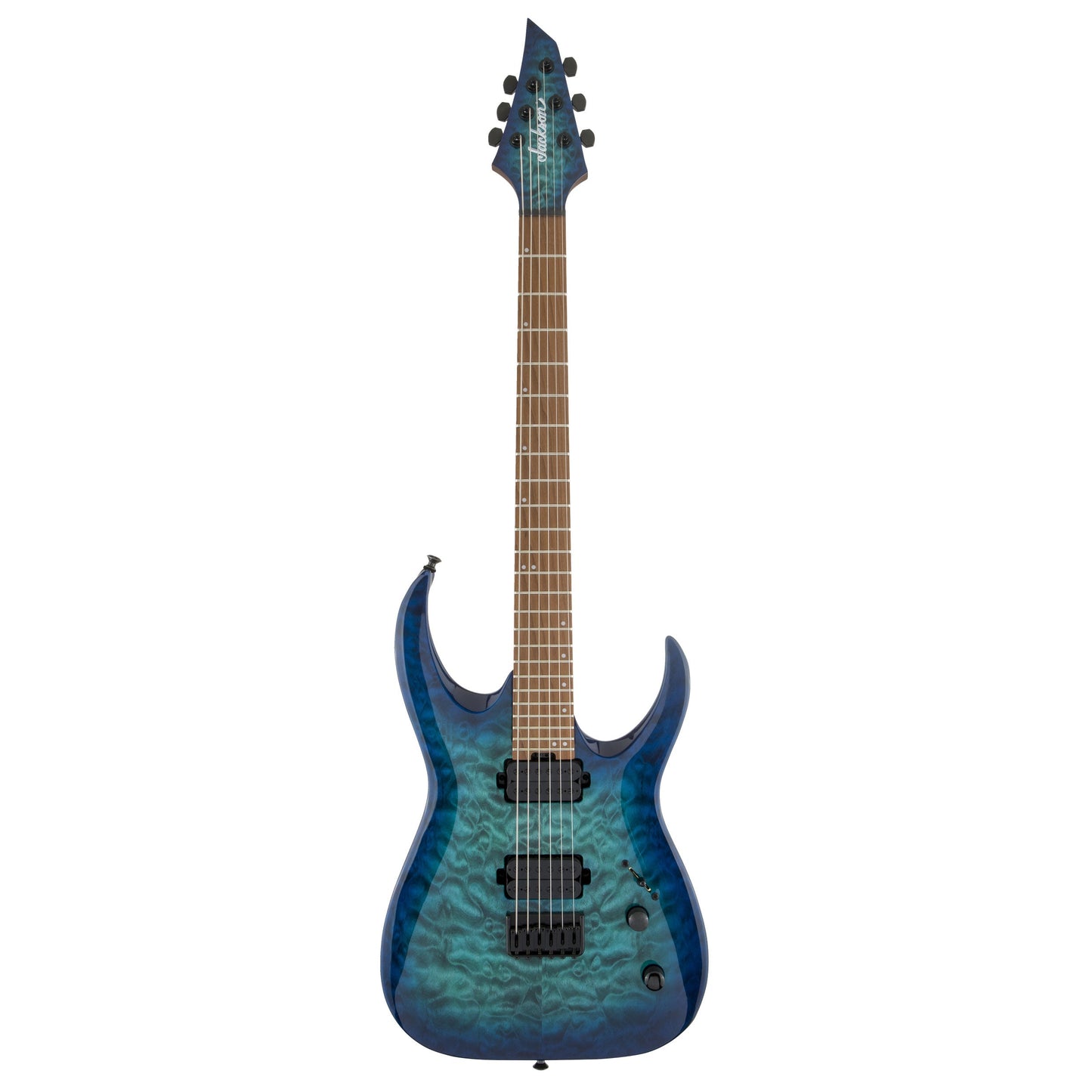 Jackson Pro Series Misha Mansoor Juggernaut HT6QM Electric Guitar, Chlorine Burst