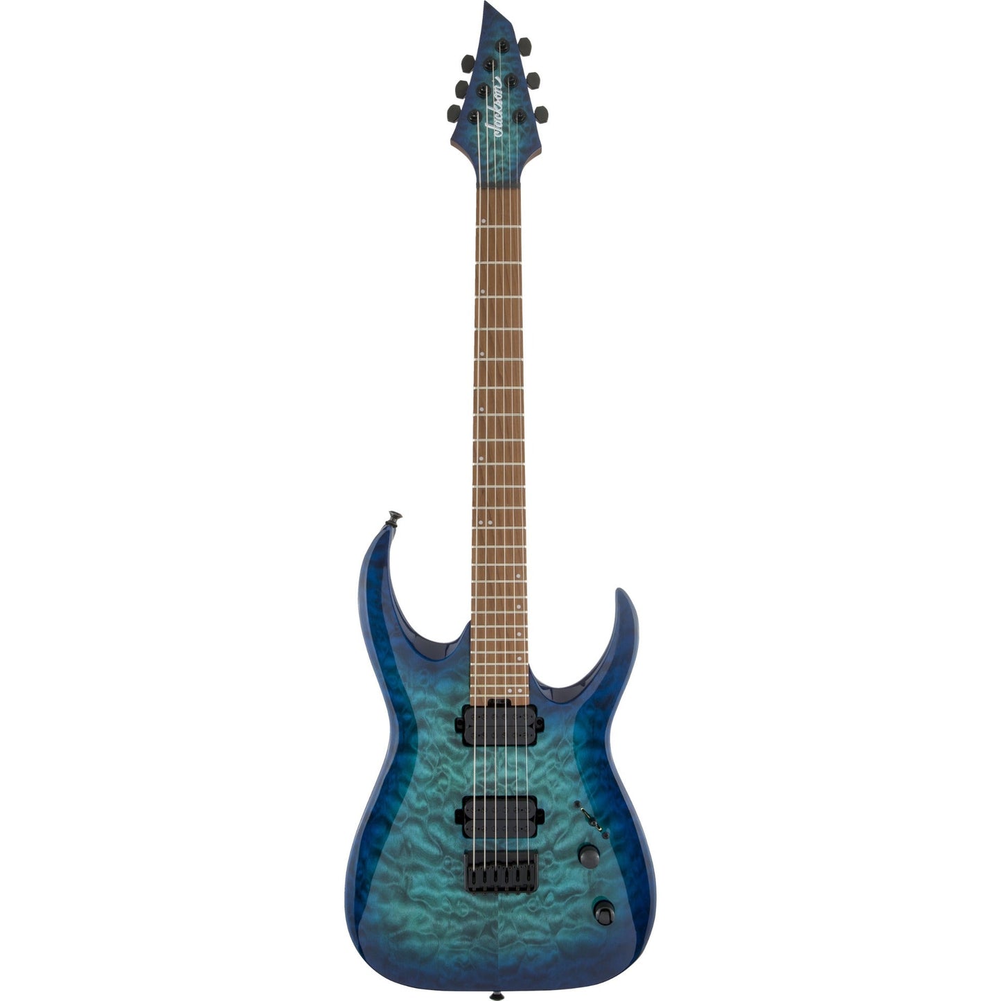 Jackson Pro Series Misha Mansoor Juggernaut HT6QM Electric Guitar, Chlorine Burst