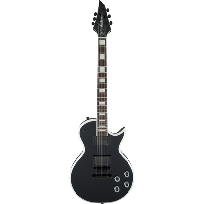 Jackson X Series Signature Marty Friedman MF-1 Electric Guitar, Gloss Black w/ White Bevels