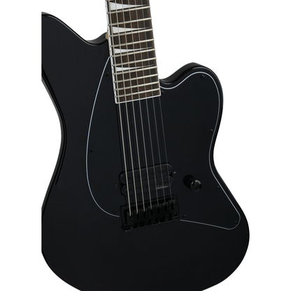 Jackson X Series Surfcaster SF HT7 7-String Electric Guitar - Metallic Black