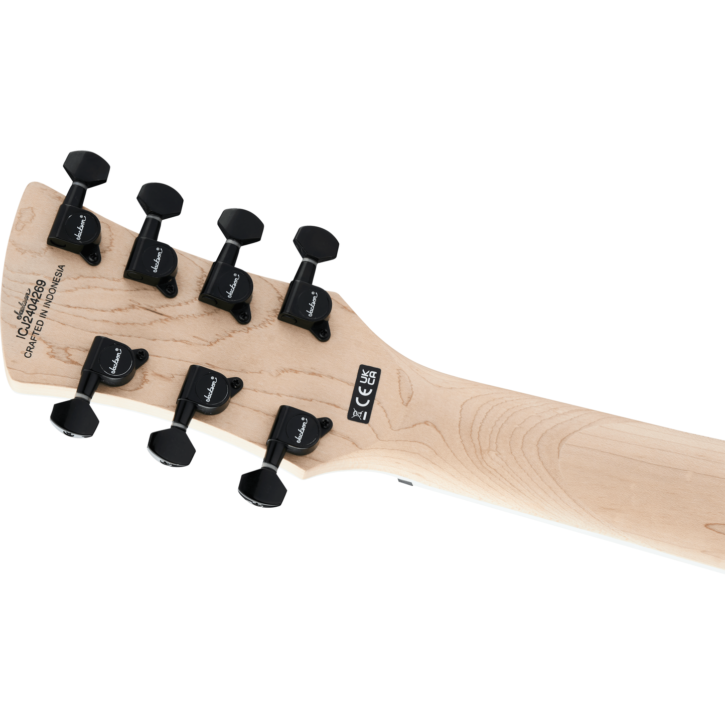 Jackson X Series Surfcaster SF HT7 7-String Electric Guitar - Metallic Black