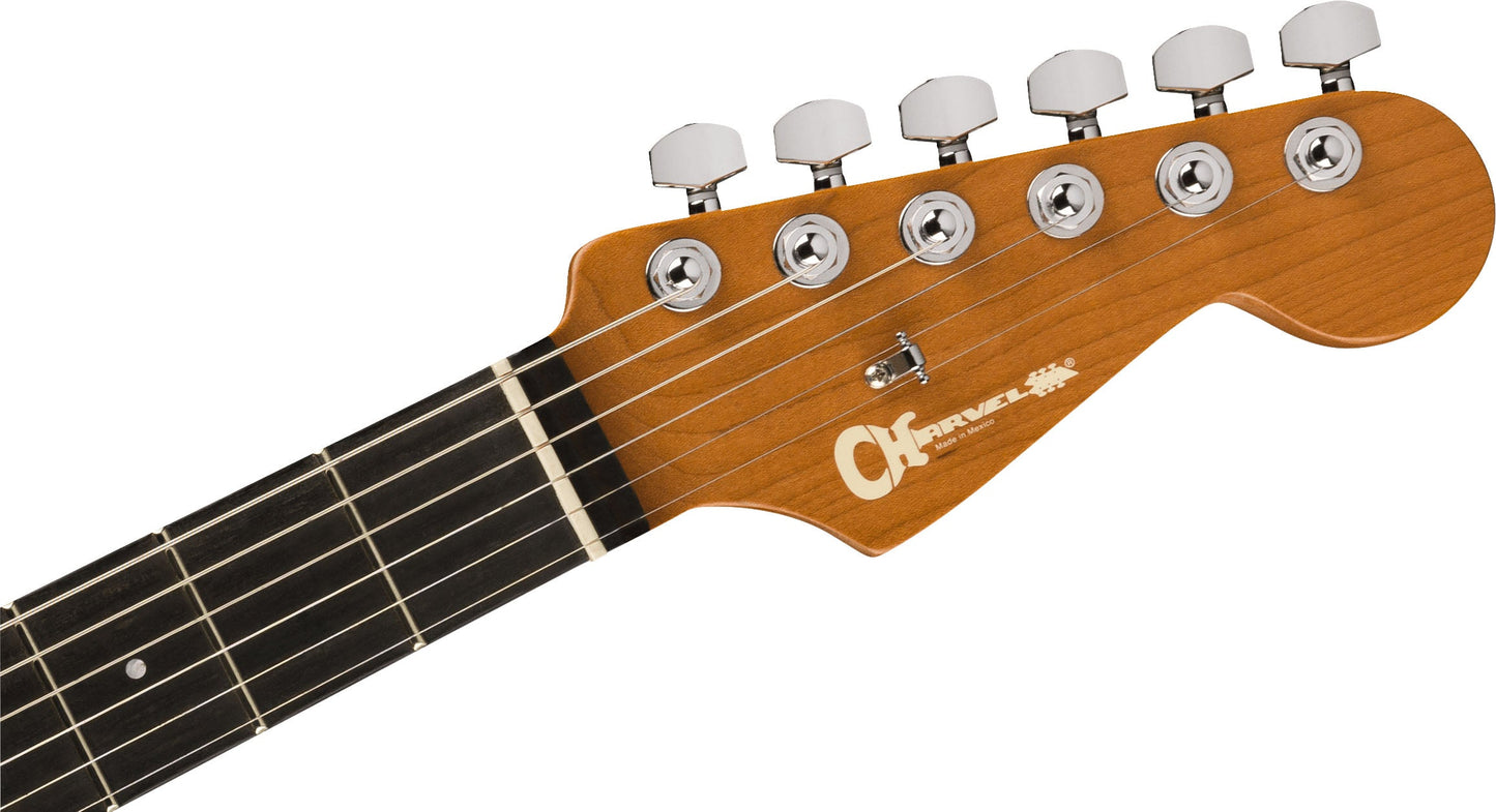 Charvel Pro-Mod DK24 HH 2PT EB Ebony Gloss Black