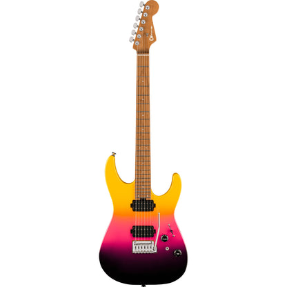 Charvel Pro-Mod DK24 HH 2PT CM Caramelized Maple Malibu Sunset