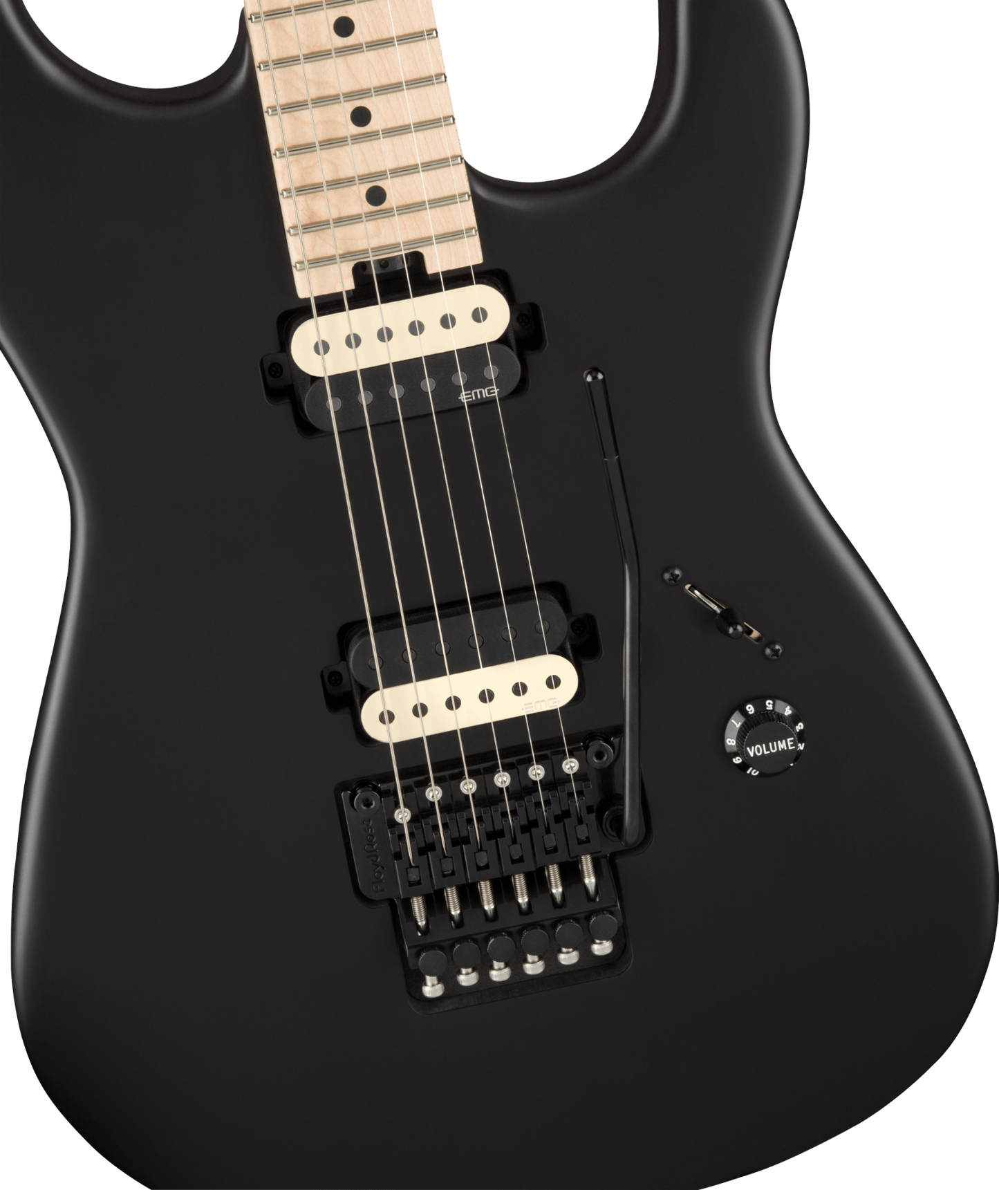 Charvel Jim Root Signature Pro-Mod San Dimas Style 1 HH FR M - Satin Black