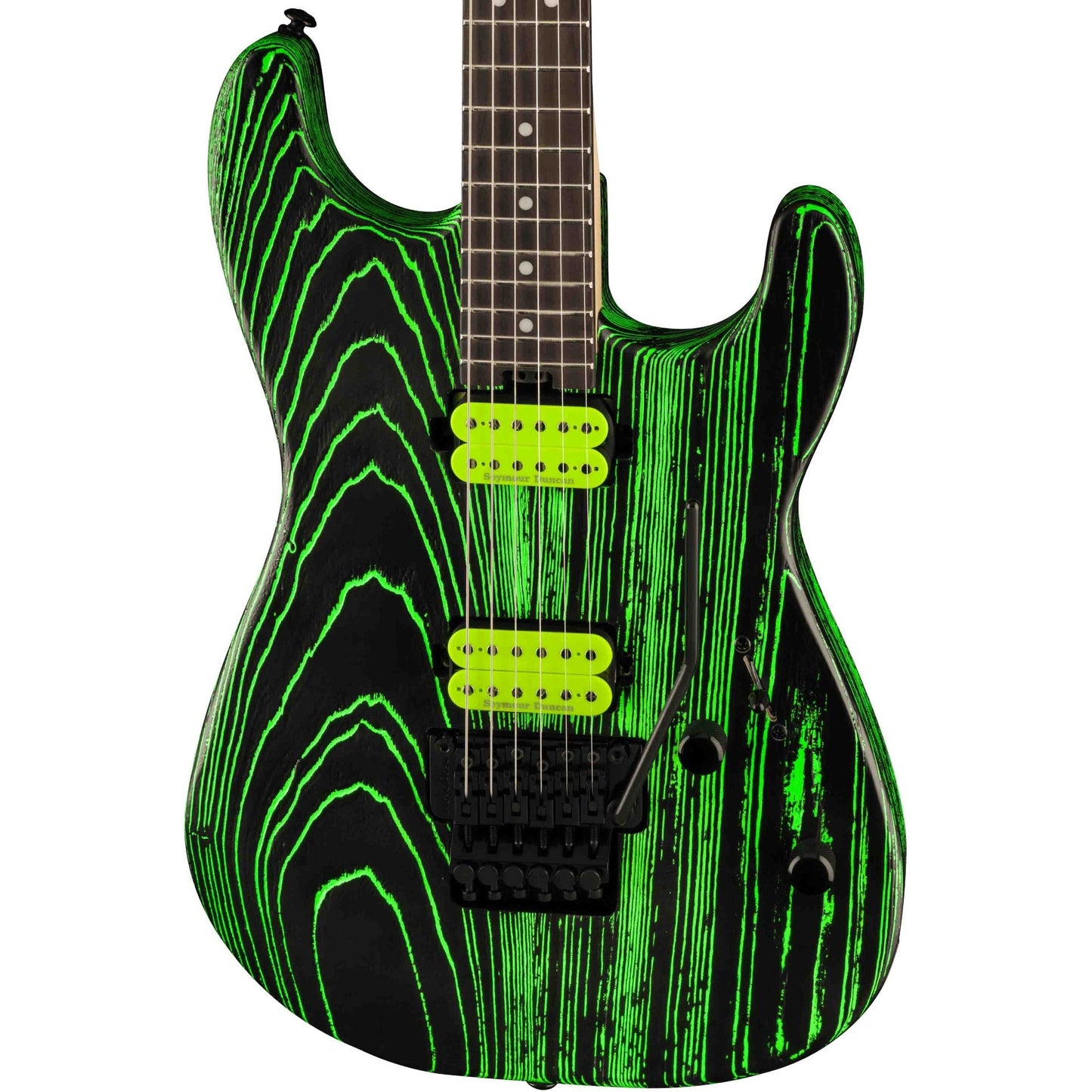 Charvel LTD Pro-Mod San Dimas Style 1 HH FR E Ash Electric Guitar - Green Glow