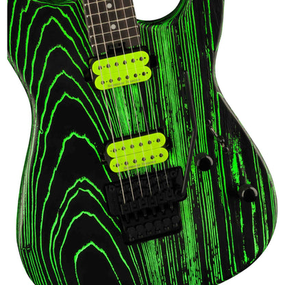 Charvel LTD Pro-Mod San Dimas Style 1 HH FR E Ash Electric Guitar - Green Glow