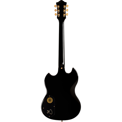 Guild Polara Kim Thayil Signature HB-1S Newark St. Electric Guitar, Black