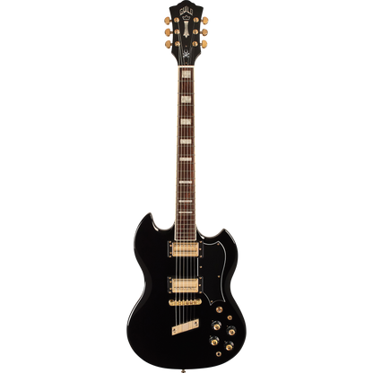 Guild Polara Kim Thayil Signature HB-1S Newark St. Electric Guitar, Black