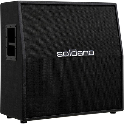 Soldano 412 Angled Cabinet 4x12" Extension Cabinet - Black