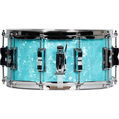 Ludwig Classic Maple Limited Edition 6.5x14 Snare Drum - Teal Pearl