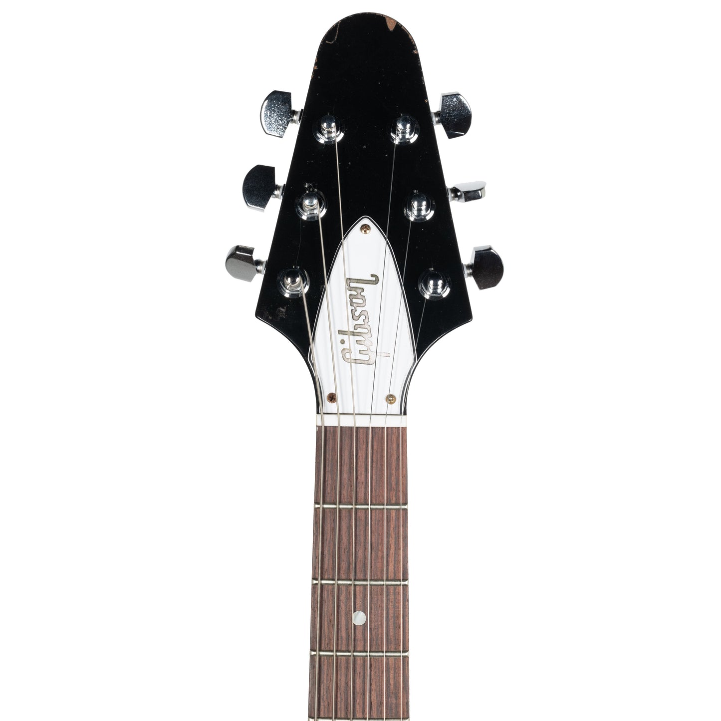 Gibson LTD 79 Flying V Kirk Hammett Electric Guitar - Aged Ebony