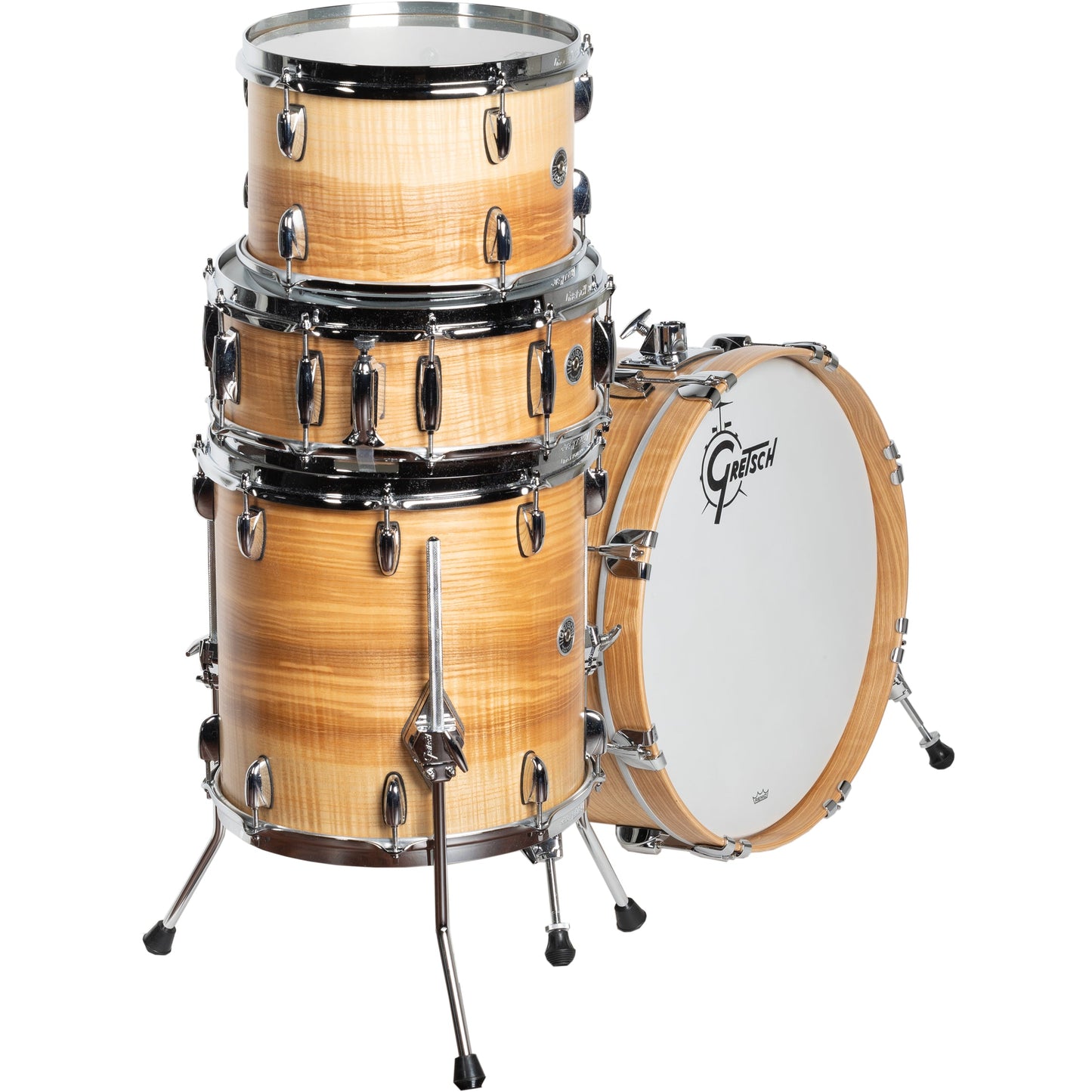 Gretsch Brooklyn Series 140th Anniversary 4-Piece Shell Kit - Figured Ash