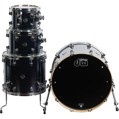 Drum Workshop Performance Series 4-Piece Shell Kit - Chrome Shadow