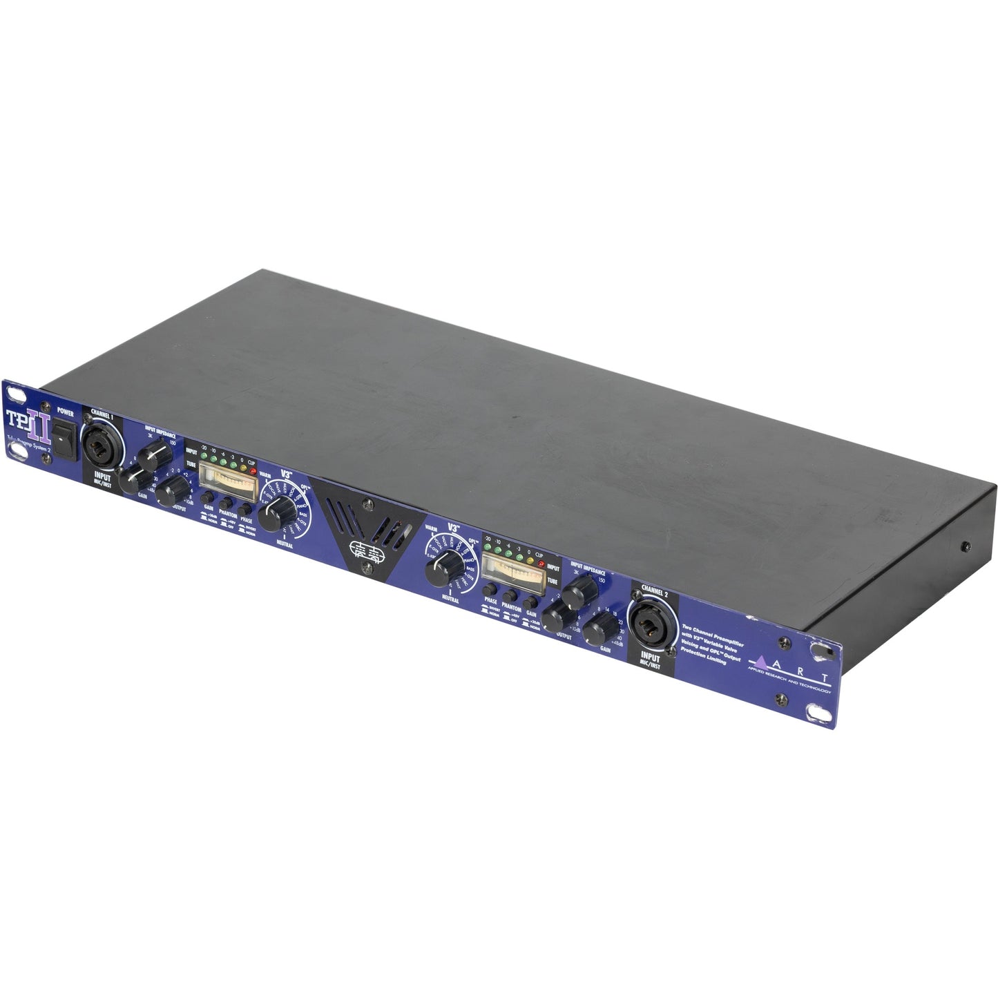 ART TPS II 2-Channel Tube Microphone Preamp