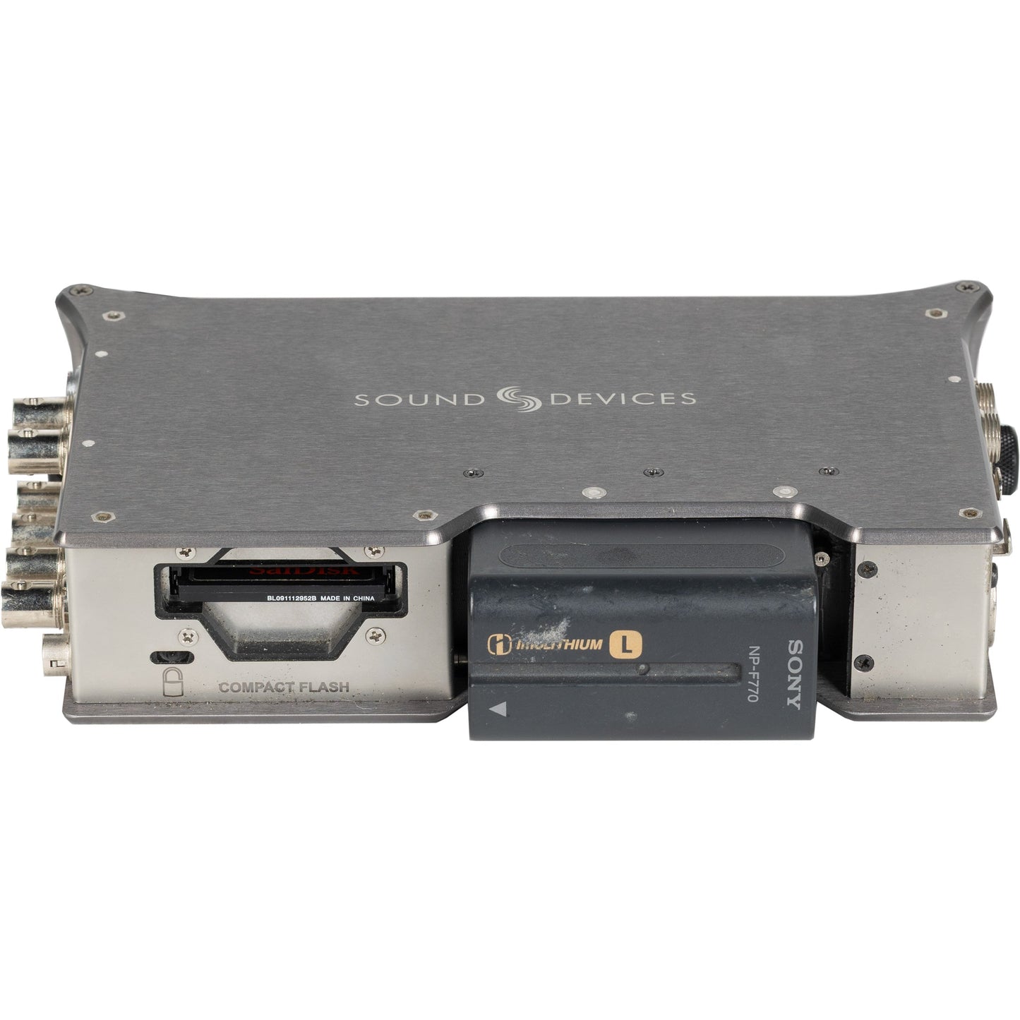 Sound Devices 744T 4-Channel Portable Audio Recorder with Hawks Woods Powering