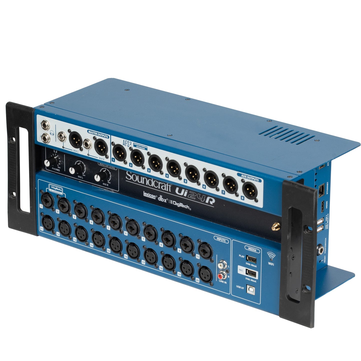 Soundcraft Ui24R Digital Mixer and Multi-Track USB Recorder