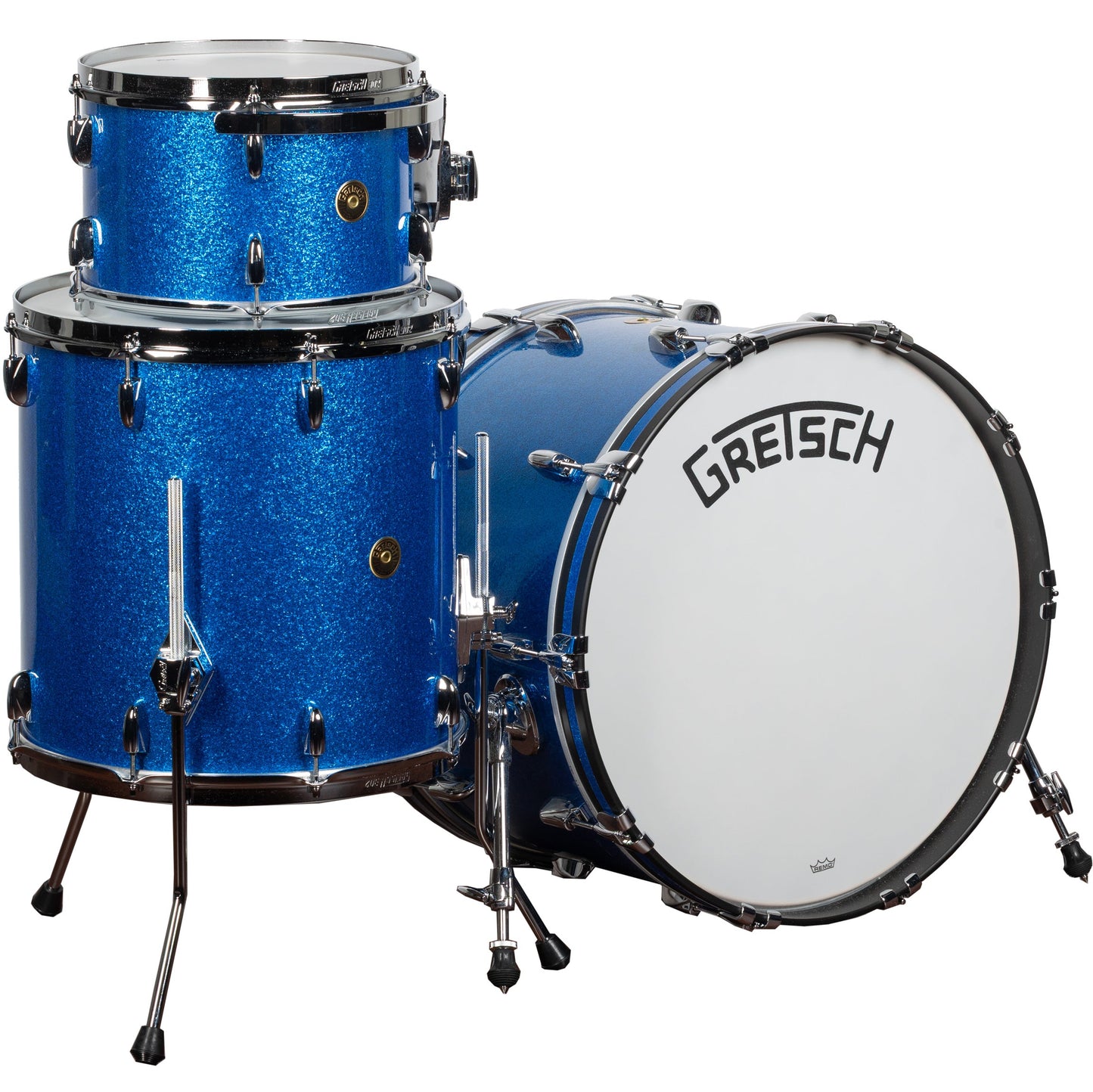 Gretsch Broadkaster Series 3-Piece Shell Kit - Blue Glass