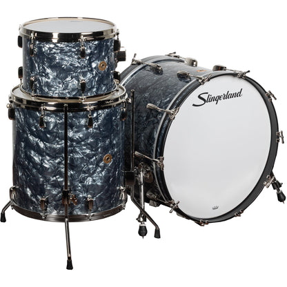 Slingerland Radio King Series 3-Piece Shell Kit - Black Diamond