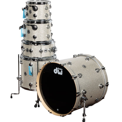 Drum Workshop Collectors Series SonicPly 5-Piece Shell Kit - Broken Glass