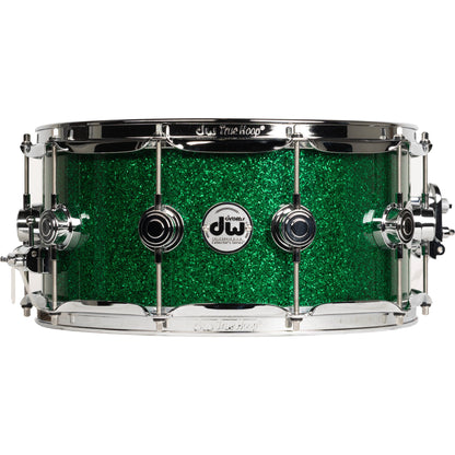 Drum Workshop Collectors Series 6.5x14 Snare Drum - Green Glass