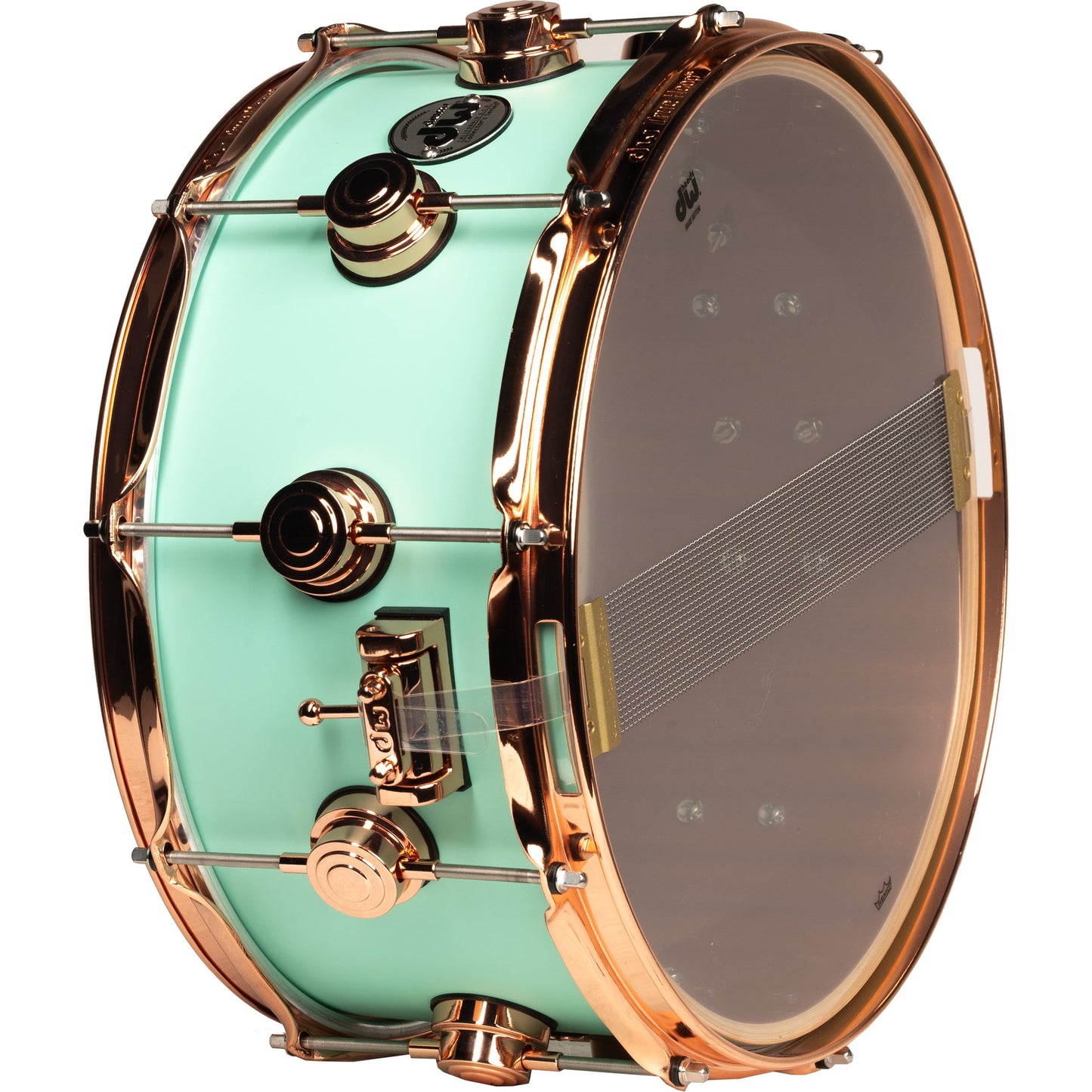 Drum Workshop Collectors Series 6.5x14 Snare Drum - Lady Libery Green Hard Satin