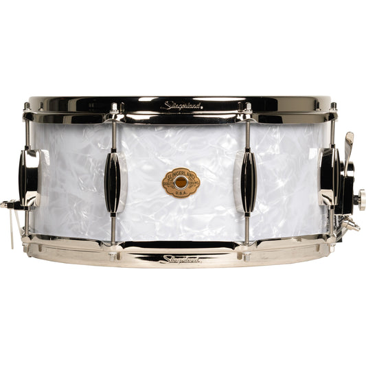 Slingerland Radio King Artist 6.5x14 Snare Drum - White Marine Pearl
