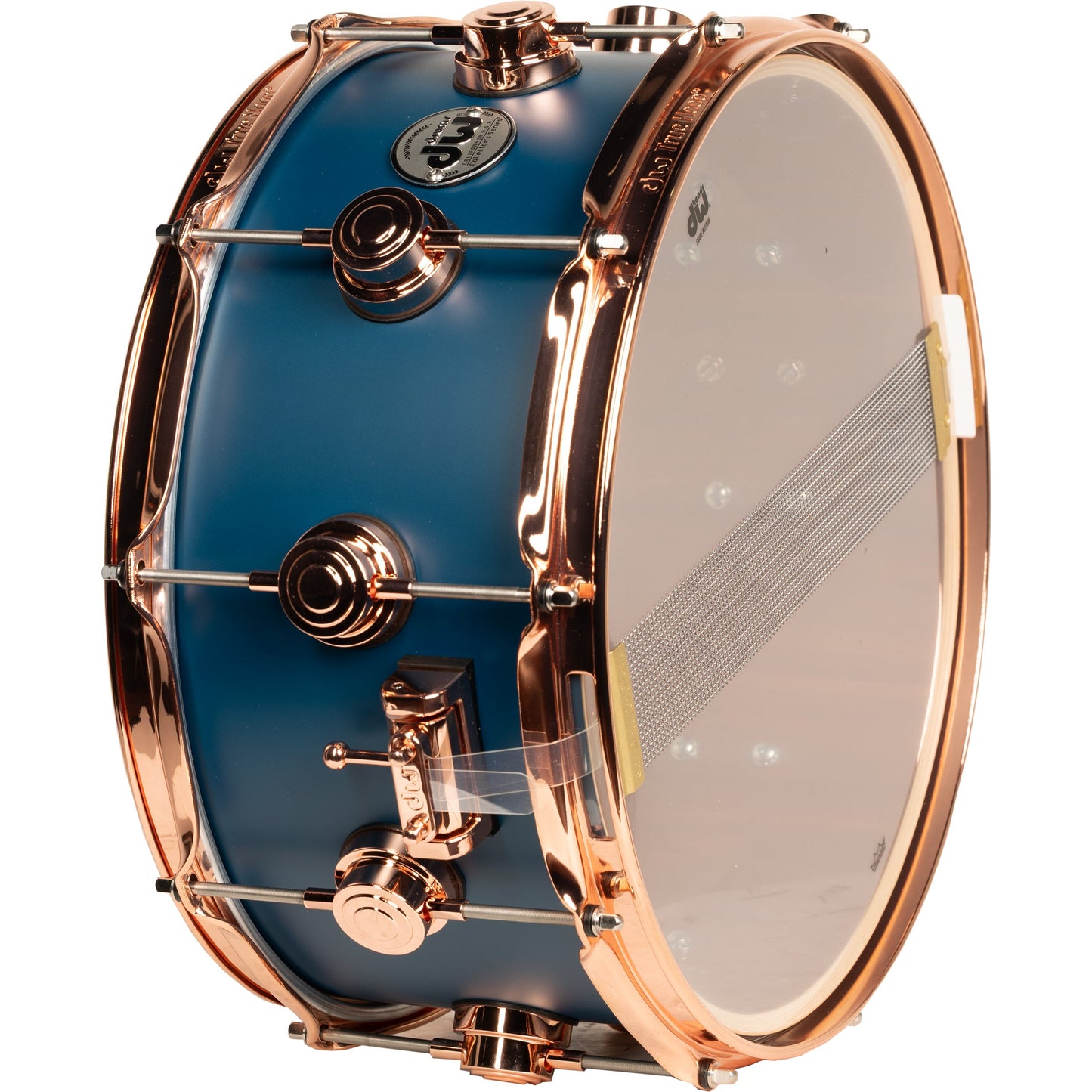 Drum Workshop Collectors Series 6.5x14 Snare Drum - Ocean Blue Hard Satin