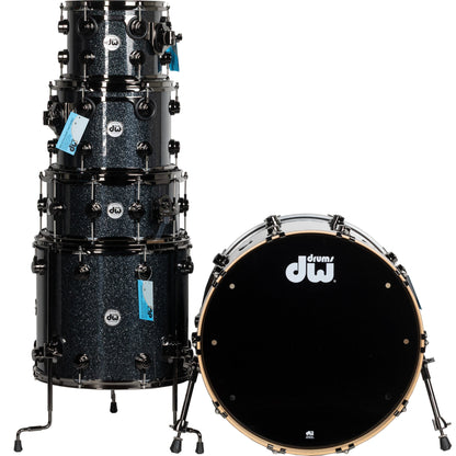 Drum Workshop Collectors Series 5-Piece Shell Pack - Black Ice