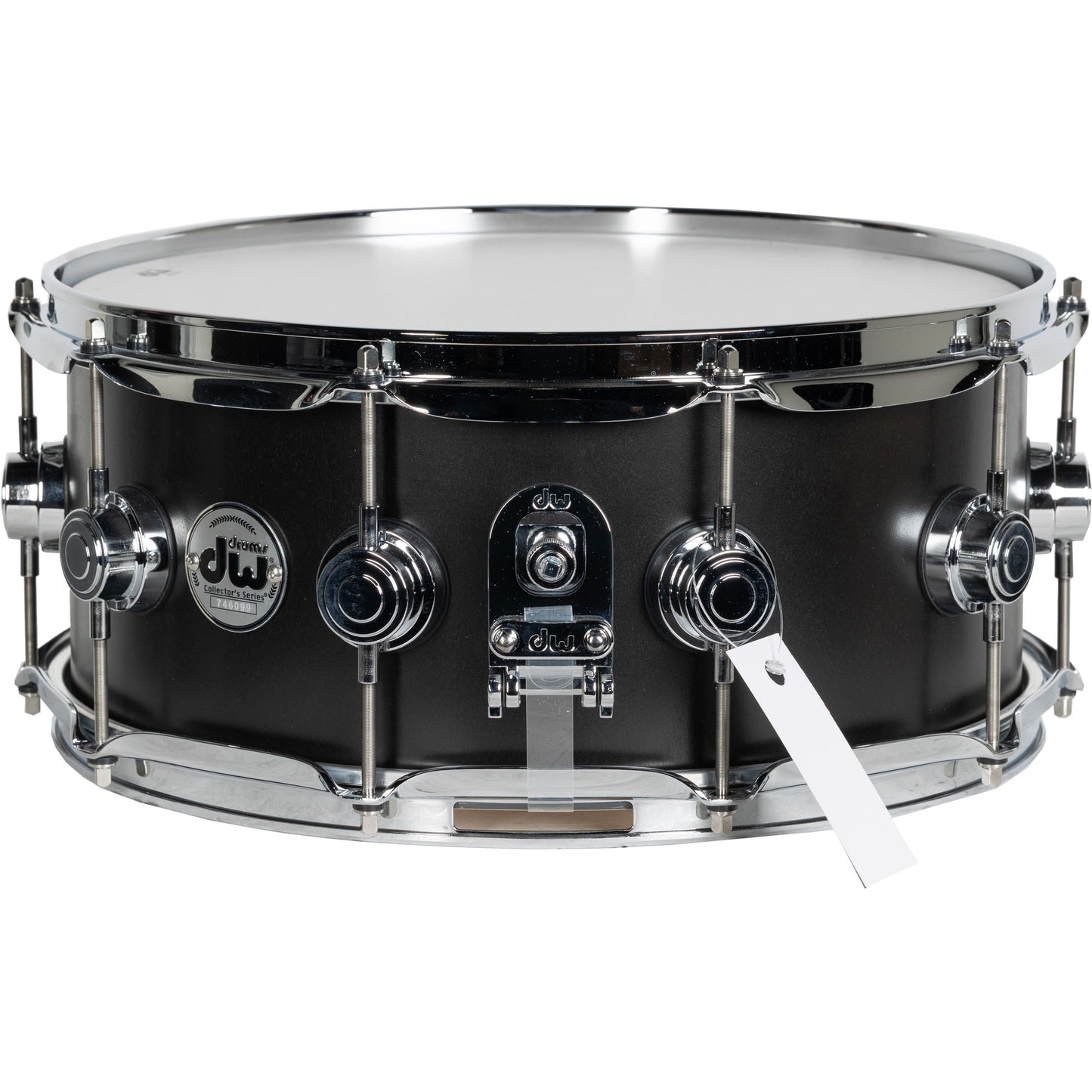 Drum Workshop Collectors Series SonicPly 6x14 Snare Drum - Satin Ebony