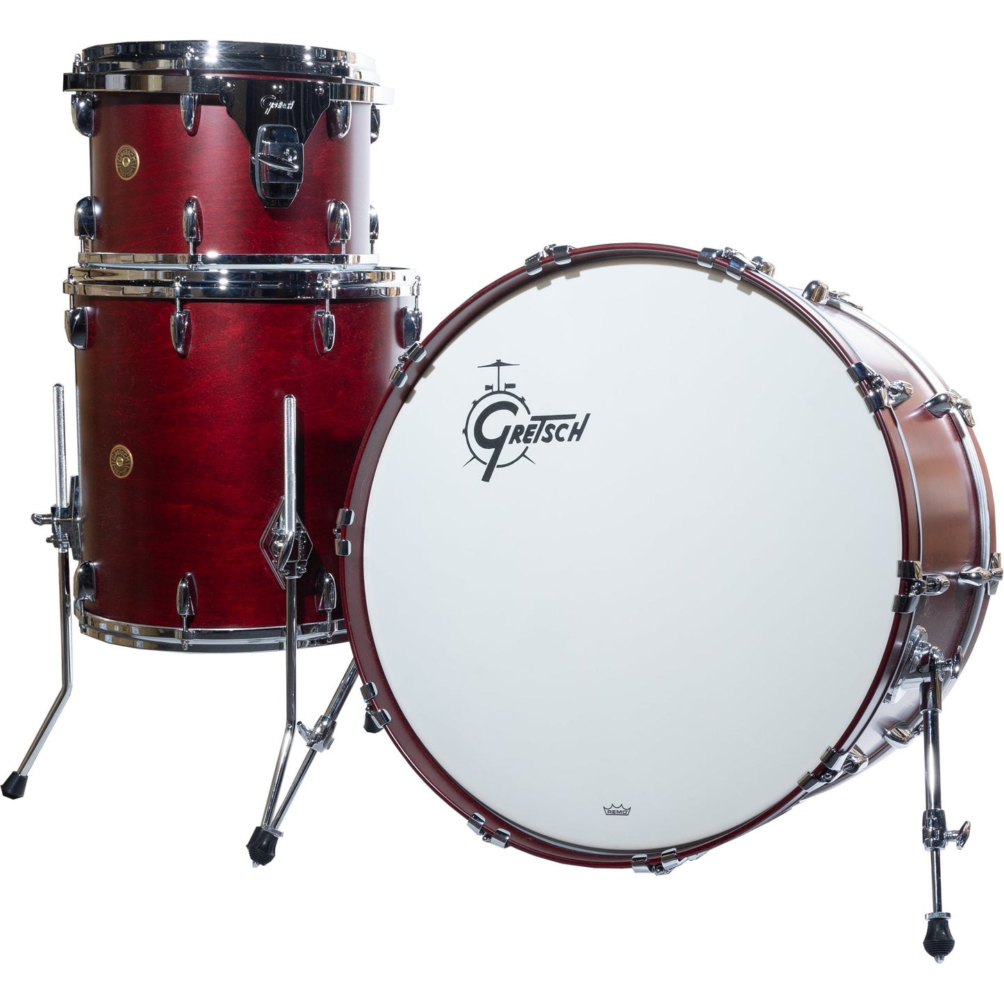 Gretsch USA Custom 3-Piece Shell Pack - Satin Rosewood