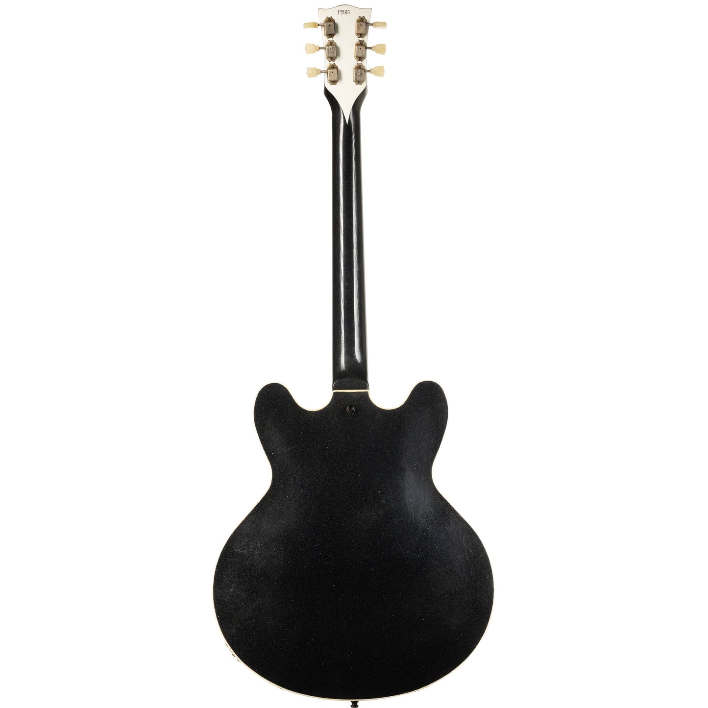 Rock n' Roll Relics Lightning Semi-Hollow Guitar - Black