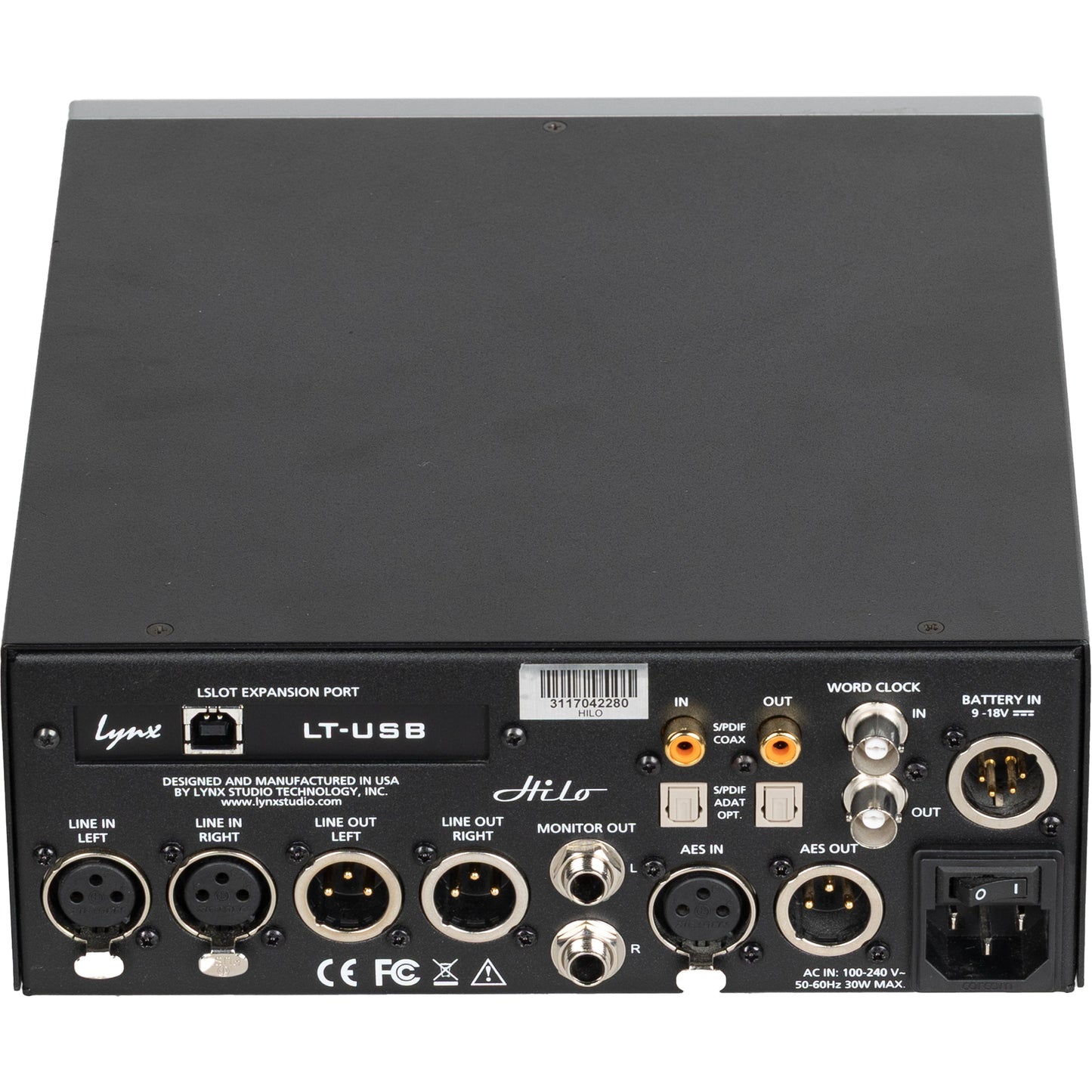 Lynx HiLo A/D D/A Converter System with LT-USB Card