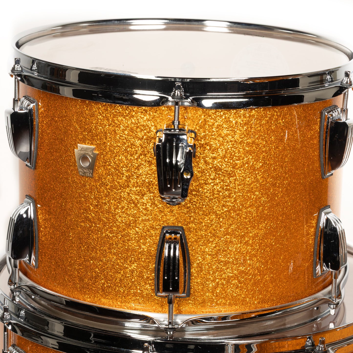 Ludwig Classic Maple Pro Beat 3-Piece Shell Pack - Gold Sparkle