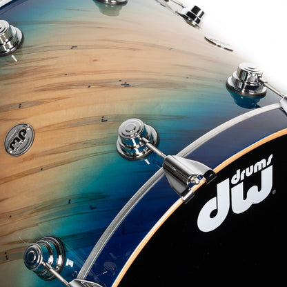 Drum Workshop Collectors Series 5-Piece Shell Kit - Carl Allen Burst/Twisted Mineral Maple