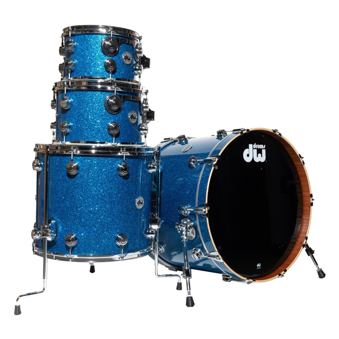 Drum Workshop Collectors Series 5-Piece Shell Kit - Ivory Chaos