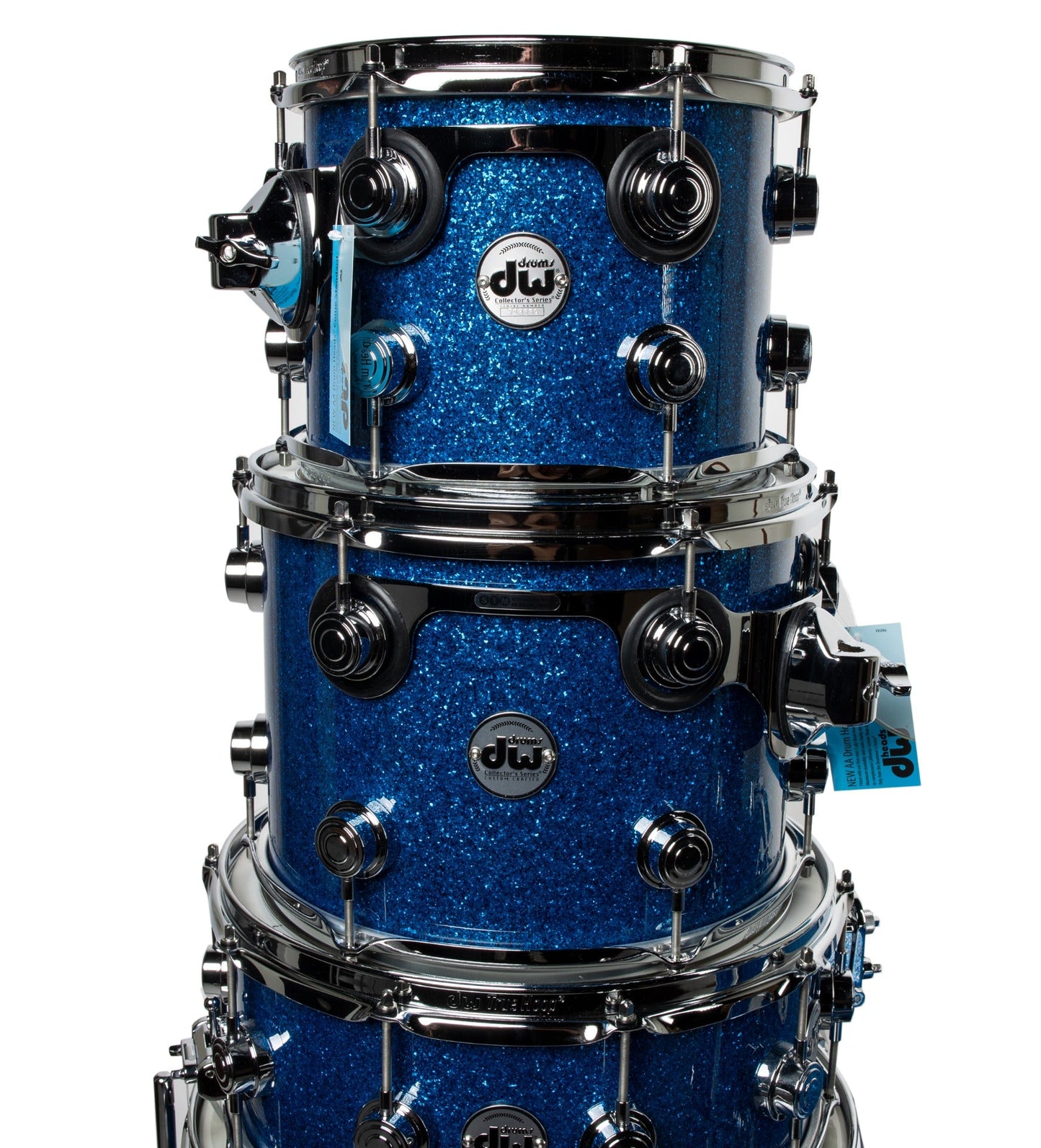 Drum Workshop Collectors Series 5-Piece Shell Kit - Ivory Chaos