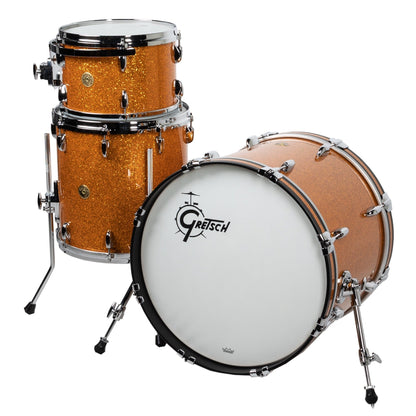 Gretsch USA Custom 3-Piece Shell Kit - Gold Sparkle