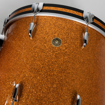 Gretsch USA Custom 3-Piece Shell Kit - Gold Sparkle