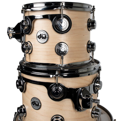 Drum Workshop Collectors Series 4-Piece Shell Kit - Natural Satin Oil