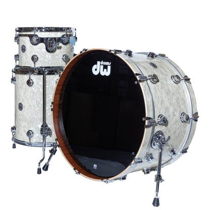 Drum Workshop Collectors Series 5-Piece Shell Kit - Ivory Chaos