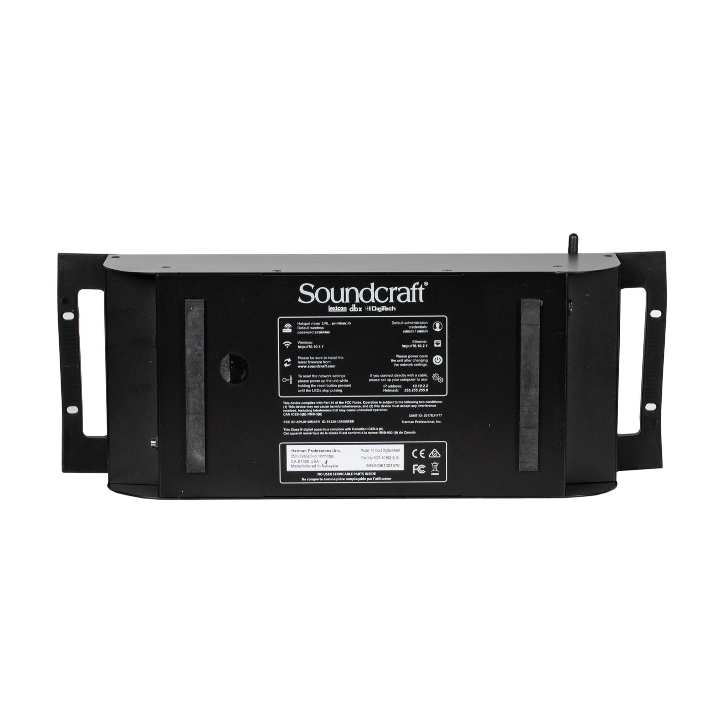 Soundcraft Ui16 16-Input Remote Controlled Digital Mixer