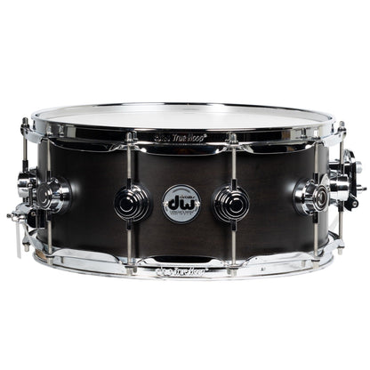 Drum Workshop Collectors Series 6x14 Ebony Satin Classic Snare Drum