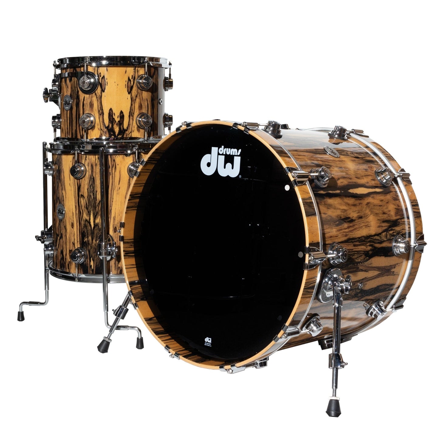 Drum Workshop Collectors Series 3-Piece Shell Kit - Royal Ebony