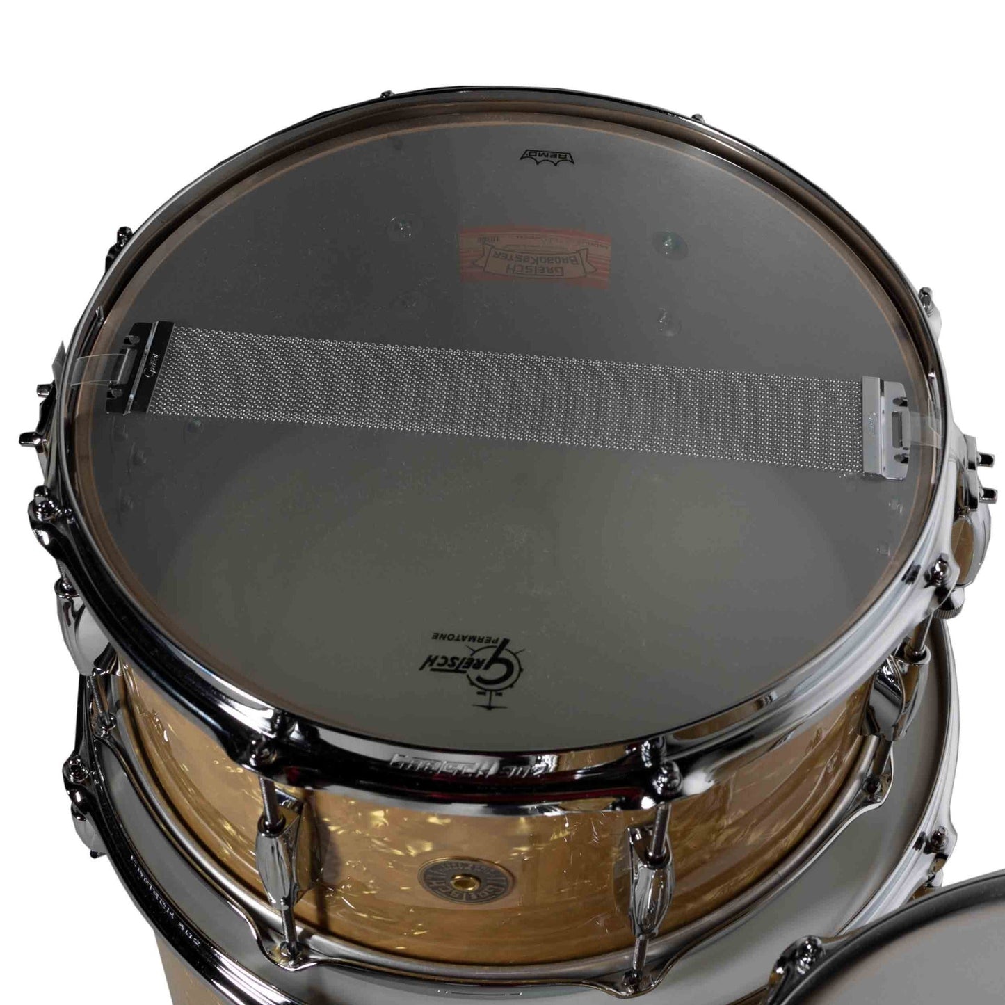 Gretsch Broadkaster 5-Piece Shell Kit - Antique Pearl Nitron