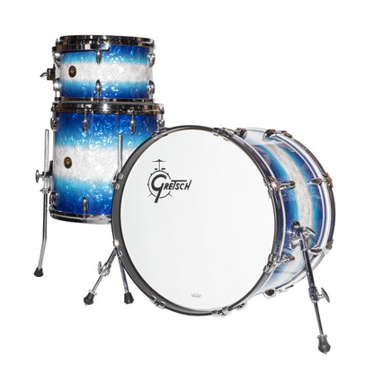 Gretsch USA Custom 3-Piece Shell Kit - Blue Burst Pearl