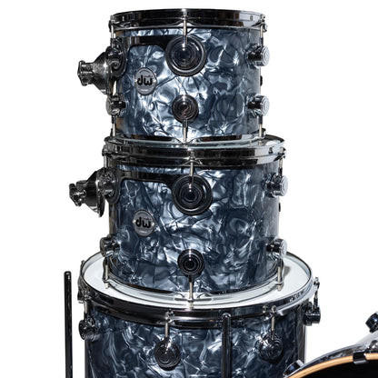 Drum Workshop Collectors Series 4-Piece Shell Pack - Grey Marine