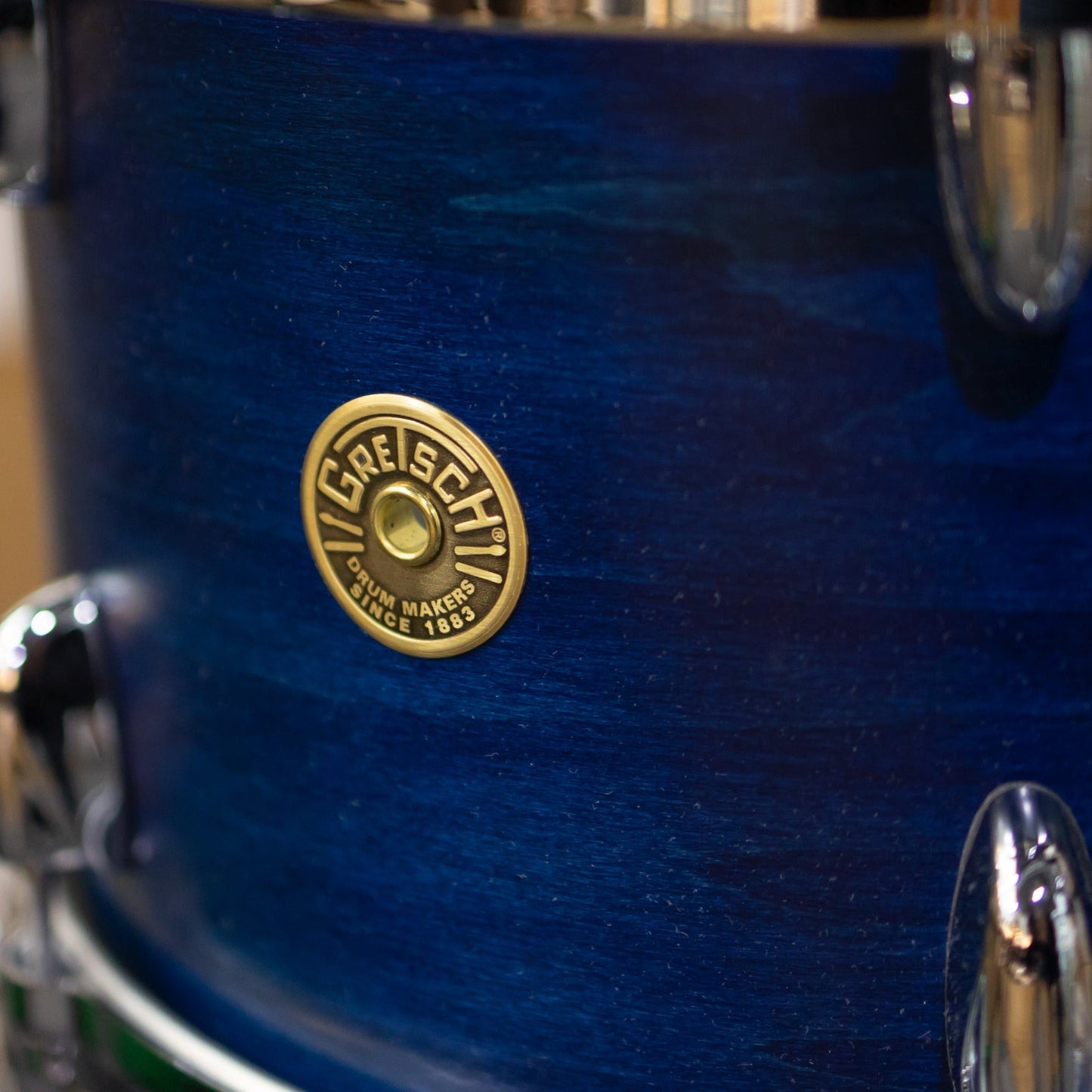 Gretsch USA Custom 4-Piece Shell Kit - Satin Azure Blue