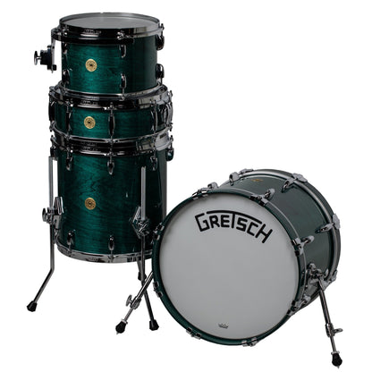 Gretsch Broadkaster 4-Piece Shell Kit - Caribbean Blue Gloss