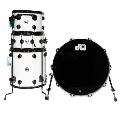 Drum Workshop Collectors Series 4-Piece Shell Kit - Gloss White