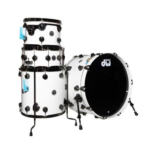 Drum Workshop Collectors Series 4-Piece Shell Kit - Gloss White